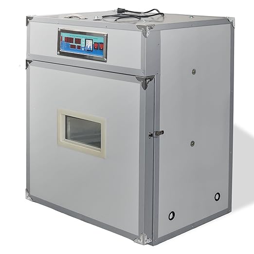 XKV 88 Egg Incubator with Automatic Egg Turning,Temperature Control and Humidity Control,Hatching Eggs,Chicken,Ducks,Poultry,Industrial Brooding Machine Chicken Incubator for Farm,Lab,Home,Indoor