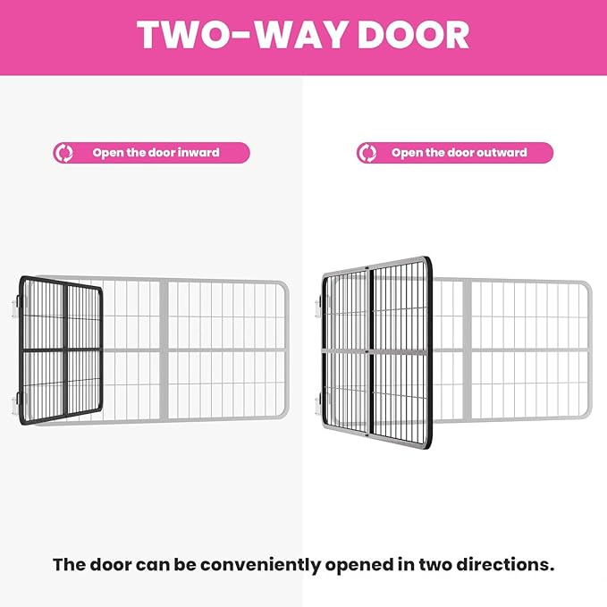 48" L X 24" H Horse Stall, Heavy-Duty Horse Stall Gates, Easy Install Heavy-Duty Steel Gate for Horse, Gates; Horse Gate for Horses & Horse Barns