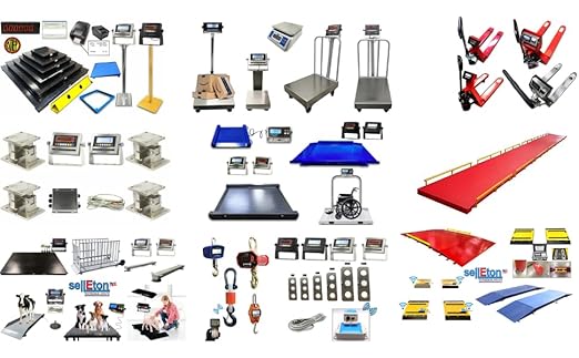 SellEton SL-929 Livestock & Cattle Alleyway Scale Animal | 5000 Lbs X 1 Lb