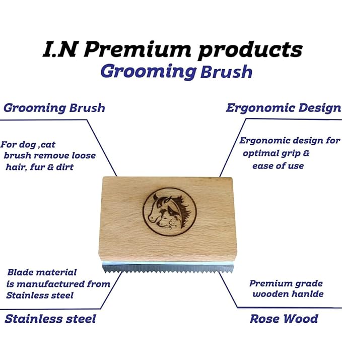 Original Cat Brush for Shedding - Indoor Cat Grooming Supplies, Hair Remover, Comb, Deshedding Tool for Pets