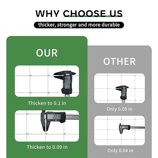 12 Gauge Heavy Duty Cattle Panels for Garden Trellis, 4ftx100ft, Thickened Cattle Panels for Galvanized Farm Fence Chicken Wire Fencing, Durable Goat Fence, Ideal for Farm and Field Protection