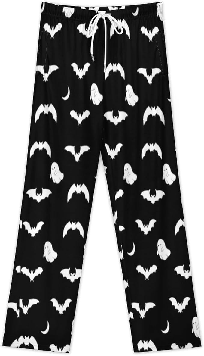 Funny Mens Pajama Pants Lightweight Soft Lounge Pant Sleep Pj Bottoms for Men With Pockets