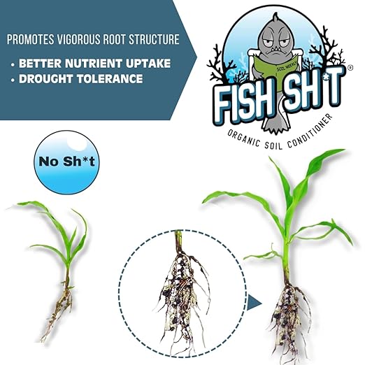 Fish Head Farms Organic Soil Conditioner - Organic Fertilizer for Increased Yield and Flavor - Plant Nutrients for Soil, Soilless, Hydroponic Farming - Garden Fertilizer - 10L