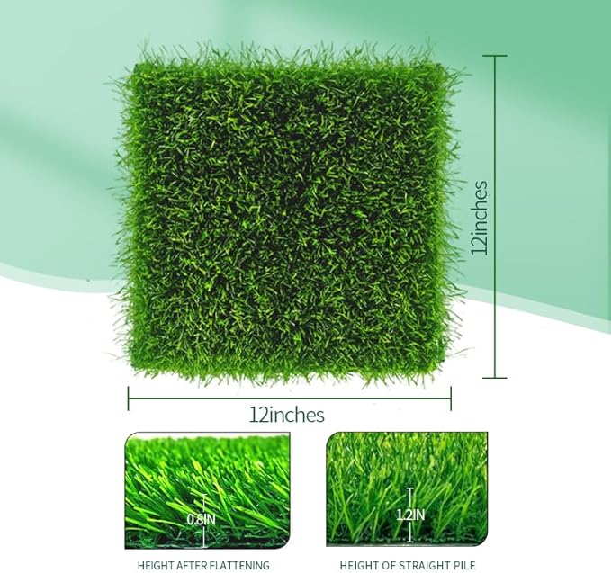 Nesting Pads for Chicken Coop, Nesting Box Pads 6PCS 12"×12"×1.2" Nesting Box Pads for Chickens, Nesting Pads for Laying Eggs, Reusable Nesting Pads for Chicken Coop/Chicken Nesting Box