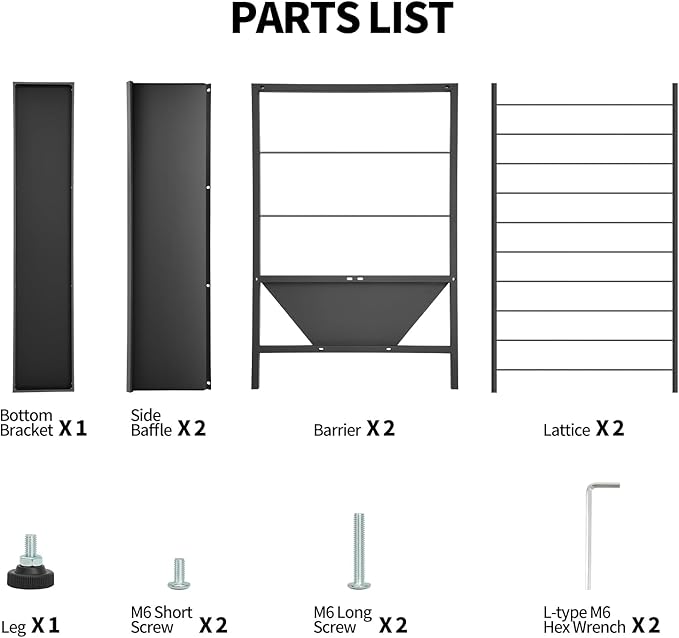 RYFT 2 in 1 Pasture Hay Feeder 45 Gallon Livestock Feed Trough with 24 Gallon Feed Pan, Hay Grain Livestock Feeder for Sheep, Calf, Cow and Horse