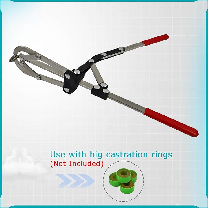 Cattle Banding Tool Expander Pliers Suitable for Bull Calves Cattle Sheep Goat and Big Livestock of Ranch and Farm