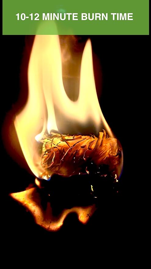 Tumbleweed Fire Starters – 72 Eco-Friendly, Waterproof Starters for Campfire, Fireplace, BBQ, Grill, Wood Stove – Long Burning, Natural Wax & Wood Shavings – No Odor, Chemical-Free