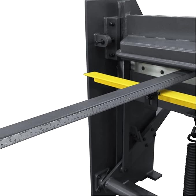 KAKA INDUSTRIAL Sheet Metal Shear- 98-Inch Heavy Duty Stomp Shear Machine for Cutting 18 Gauge (0.047 Inch) Steel, 16-Gauge (0.06 Inch) Aluminum and Copper, Foot Pedal Operated Q01-9818B