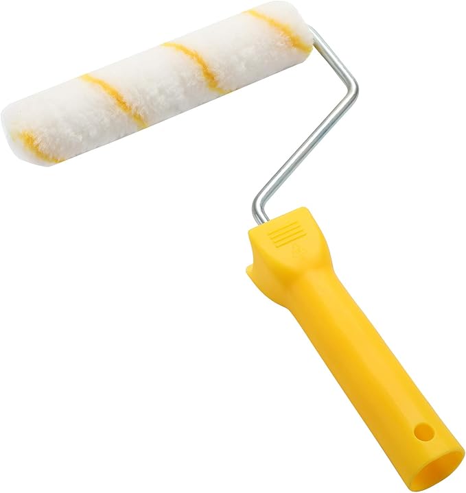 6 Inch Paint Roller, 11 Piece Mini Roller for All Paints, Acrylic Paint Roller,Paint Roller Refills, Paint Roller Covers,Paint kit,Home Repair Paint Roller Kits