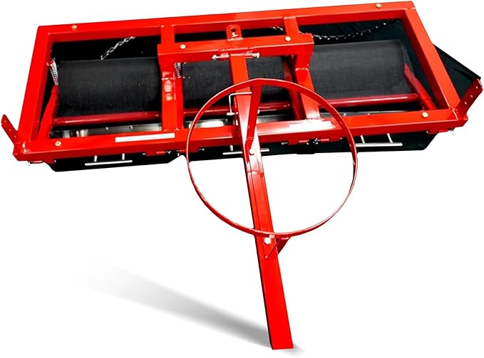 X-Large Pull-Behind Remover Yard Tool – USA Made, Large Burr Remover Tool for Fast & Efficient Burr Removal - Patented Goat Head Roller and Picker - 46" Wide Maximum Coverage
