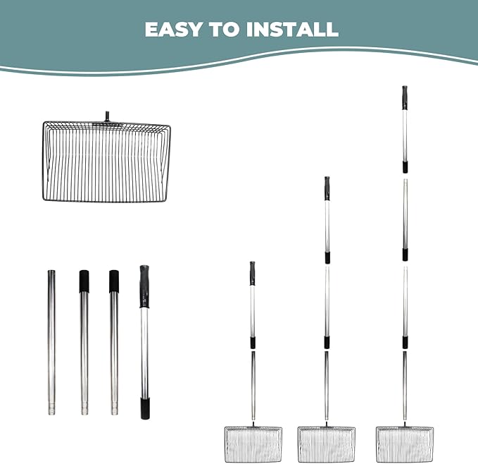 Chicken Coop Accessories, Metal Chicken Coop Pooper Scooper, Chicken Poop Scooper, Metal Litter Scoop, Poop Scooper for Chicken Coop, Chicken Coop Cleaning Tools