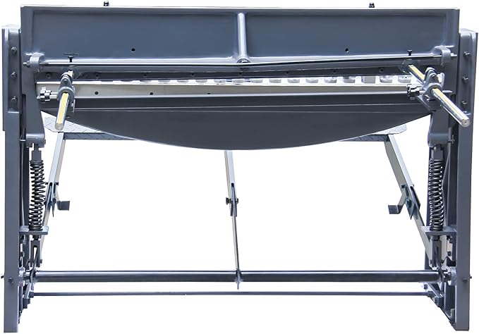 KAKA INDUSTRIAL Sheet Metal Shears Machine 52-Inch Heavy Duty Stomp Shear for Cutting 16 Gauge Steel,14-gauge Aluminum and Copper,Foot Pedal Operated Q01-5216