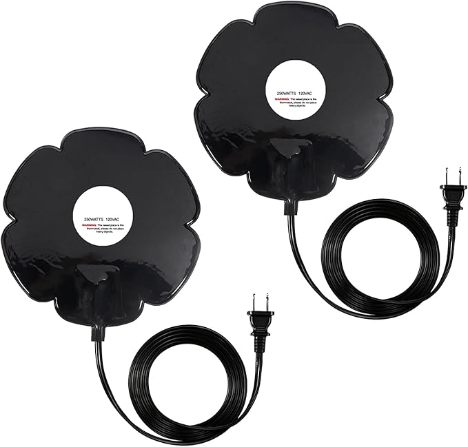 Bird Bath Heaters for Outdoors in Winter, 250W Chicken Water Heater Pond Heater De-Icer Thermostatic Controlled Winter Water Heater for Outdoor Fish Ponds Birds Chicken Duck Drinking