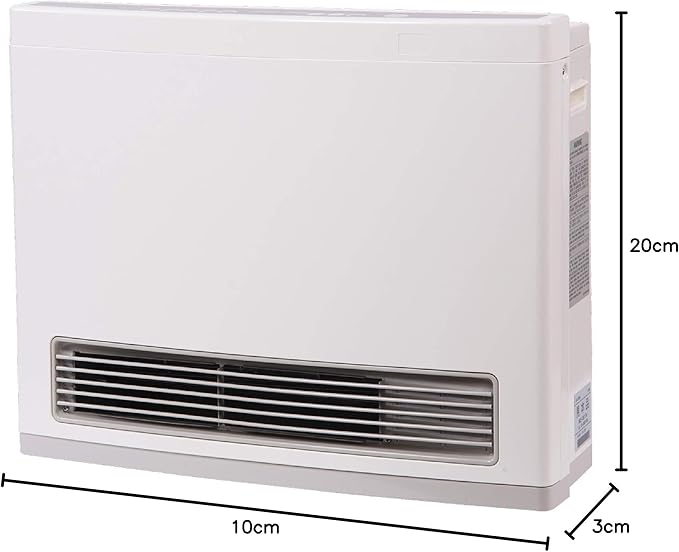 Rinnai FC824P Ventless Propane Heater, Energy-Efficient Space Heater with Programmable Thermostat