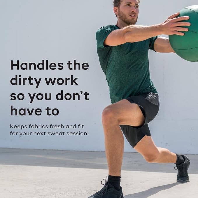 Nonaste Liquid Laundry Detergent - Pure Clean, 32 Fl Oz (Pack of 2) - Activewear Laundry Detergent for Workout Clothes & More - Unscented, Gentle & Color Safe