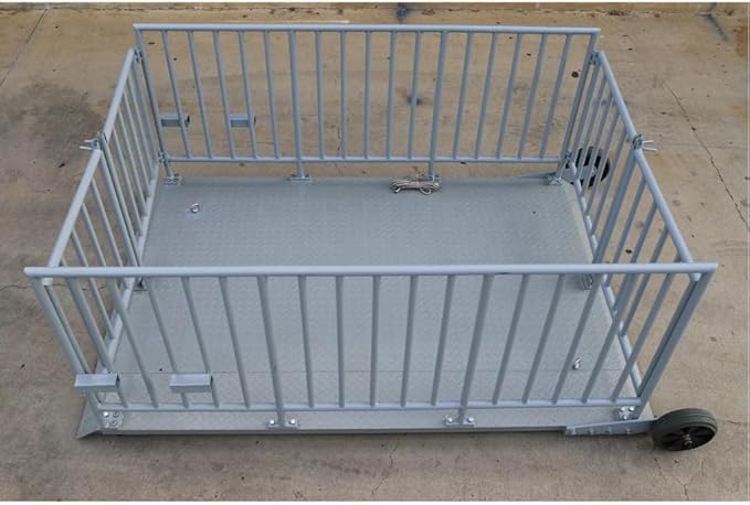 Liberty LS-930-10’x7’ (120” x 84”) Platform Cage System Portable Livestock Animal Weighing Scale
