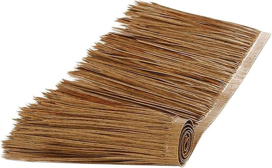 Artificial Palm Thatch Roll for Garden Patio Umbrella Fence Party Decoration 26'X16
