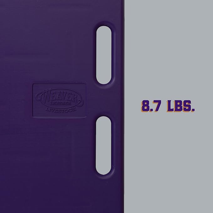 Weaver Livestock Leather Sorting Panel Black 37" x 30"