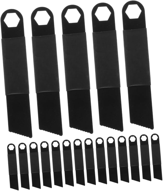 20pcs Survival Fire Starter Scraper for Camping Lightweight Multifunctional Outdoor Lighter Tool with Magnesium Flint for Hiking Emergency Adventures