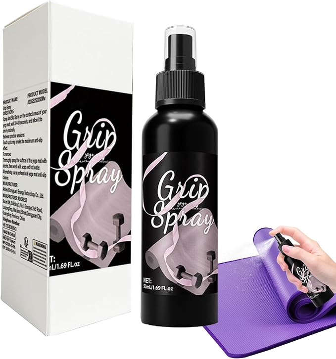 Yoga Mat Spray Cleaner - 250ml Natural Fresh Scent, Non-Sticky Sweat Remover Formula, Eco-Friendly Deodorizing Mist for Gym Equipment | Workout Mat Refreshener for Studio Home Fitness Gear