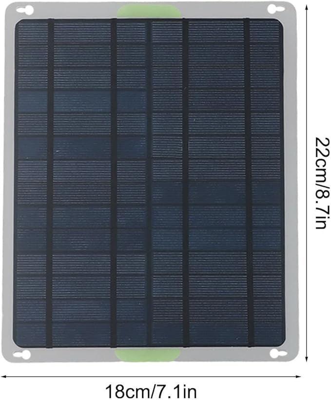 Solar chicken coop heater, Portable Car solar powered heater for Winter with Dual USB Output Battery Compartment, with Overheating Protection for Chicken Kitten for Puppy Pets (20W)