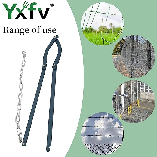 Barbed Wire Fence Stretcher and Tightener | 60-Second No-Staple Removal Tool for Electric, Horse & Net Fencing