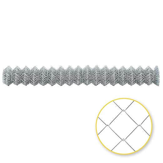 Cattle Panel for Deer Fence, Goat Fence, Cattle Fencing -2.55" Mesh 5.6ft x 57ft 12Gauge Galvanized Steel Wire Panels for Horses, Large Livestock, Field Fencing Roll, Farm Yard Barrier