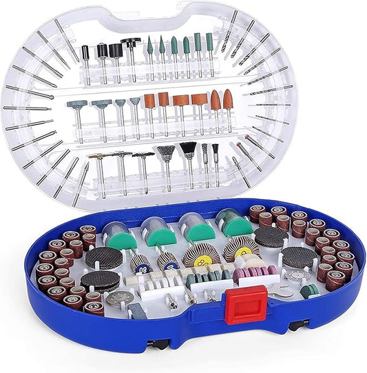 WORKPRO 276-piece Rotary Tool Accessories Kit Universal Fitment for Easy Cutting, Carving and Polishing
