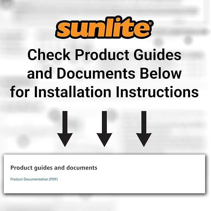 Sunlite 36-Inch LED Linear Bed Light Fixture, 15W/30W/45W, Color Selectable 30K/40K/50K, 1675-5311 Lumens, Dimmable, DLC & ETL Listed, 120V, 3-Way Switching (Up/Down), 116 Degree Beam Angle, White
