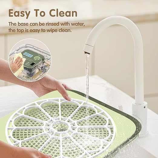 12 Egg Incubator with Automatic Turning, Temperature and Humidity Control, LED Egg Candler, and Auto Water Addition, for Hatching Chicken, Goose, Duck, Quail, Pigeon, and Turkey Eggs