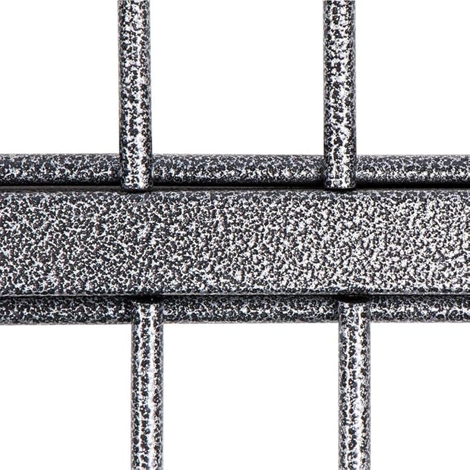 EASY-UP Titan Horse Stall Gates | Heavy-Duty Steel Construction | Rust-Resistant Finish | Ideal for Barn, Farm & Equestrian Use | Gate with Drop Down Yoke - 52" Wide | Color Gray Armor