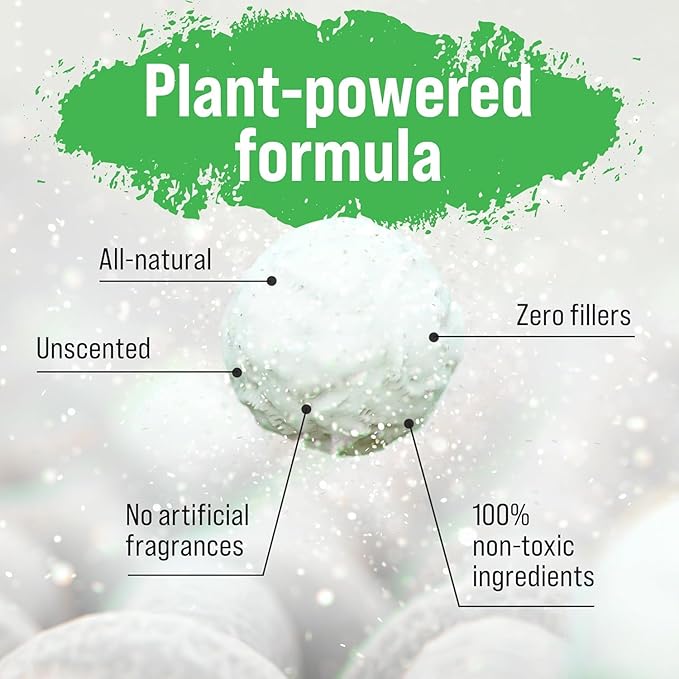 Rockin' Green Classic Rock Laundry Detergent Powder (90 Loads) - All Natural Laundry Detergent - Sensitive Skin Laundry Powder (Unscented)