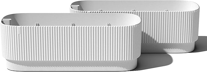 Veradek Demi Series Raised Garden Bed - Self-Watering Planter for Backyard & Garden | All-Weather Use