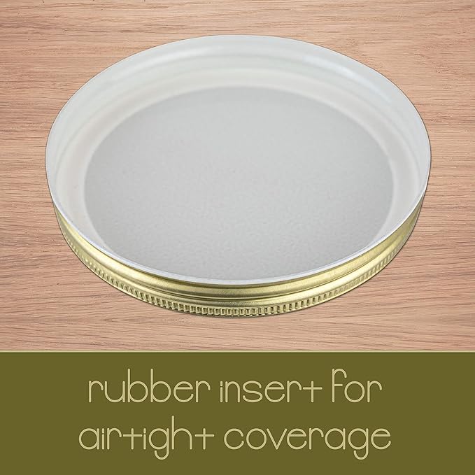 kitchentoolz Set of 3 One Gallon Large Glass Jar with Lid – Wide‑Mouth Gallon Mason Jar for Sun Tea, Pickling, Kombucha – 1 Gallon Glass Jug Made in USA