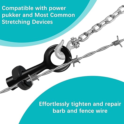 Barbed Wire Pullers for Ranch & Farm Fencing, Barbed Wire Pullers for Tightening & Repairing Barb and Fence Wires