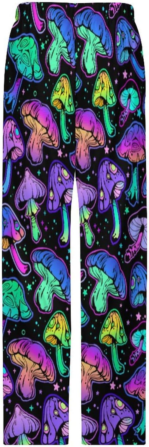 Funny Mens Pajama Pants Lightweight Soft Lounge Pant Sleep Pj Bottoms for Men With Pockets