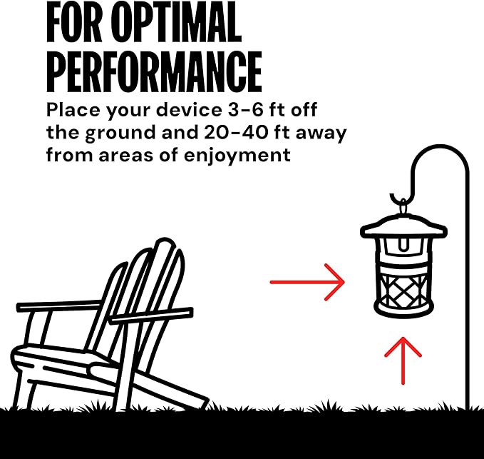 Dynatrap DT1130SR 1/2 Acre Mosquito & Flying Insect Outdoor Trap and Killer – Kills Mosquitoes, Flies, Wasps, Gnats, & Other Flying Insects - Bug Zapper Alternative – Black