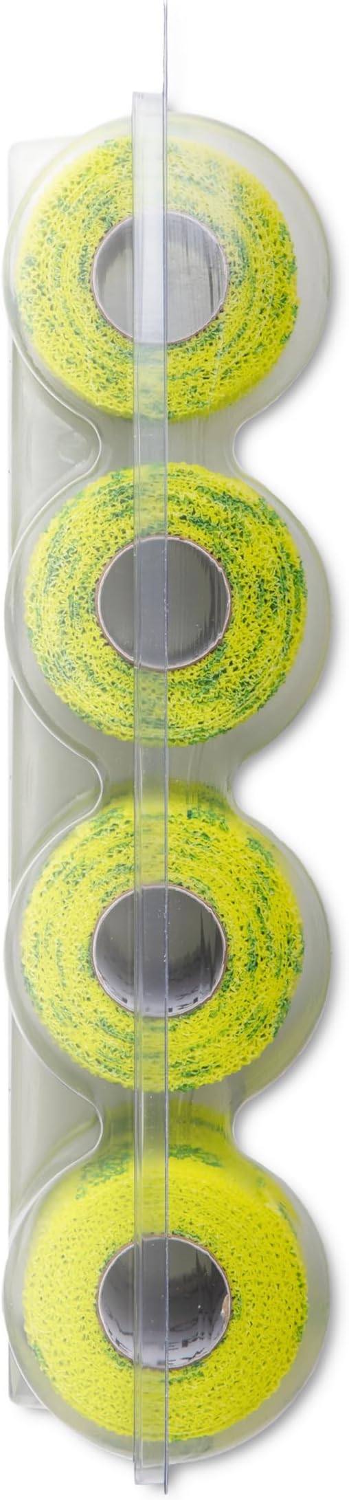 PowerFlex Equine – Extra Strong Self-Adhering Bandage Wrap – Wound Care, Compression & Support Bandage for Horses, Cows & Dogs – No Chew, 4 inch, 4 Rolls (Resealable Case)