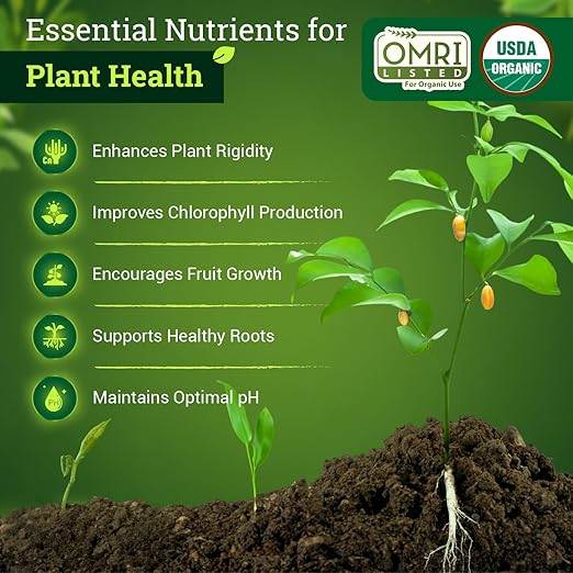 FoxFarm BushDoctor Cal-Mag - Liquid Calcium & Magnesium Supplement, Prevents Blossom End Rot & Tip Burn - Formula with 3% Calcium, 0.9% Magnesium for Gardening- NPK 1-0-0 (Quart)