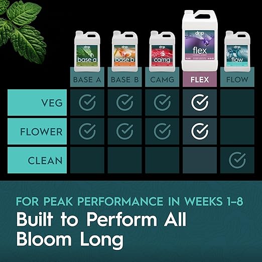 Flex PK-Booster 2.5 Gallon | High-Concentration Phosphorus & Potassium Supplement with Chelated Micronutrients for Enhanced Flowering