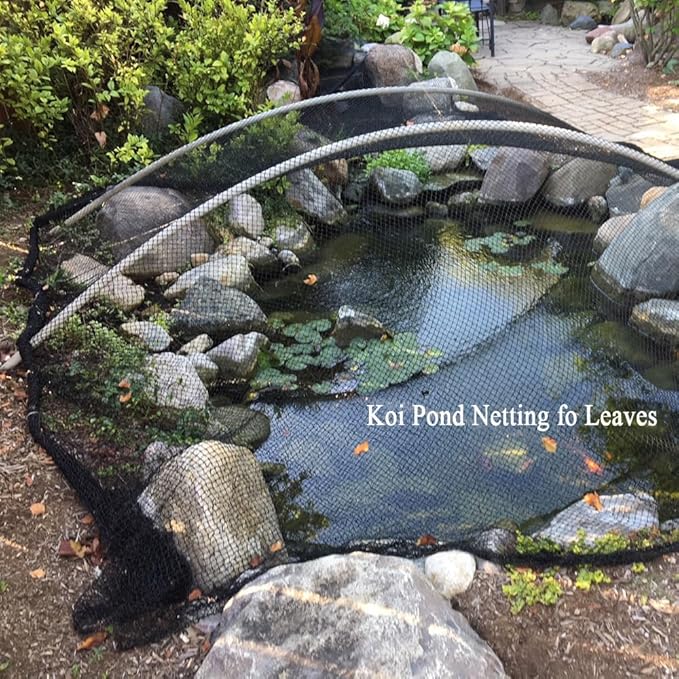 Bird Netting 7.5x100 Ft, 1/2In Mesh Heavy Duty Garden Netting Pest Barrier for Plants, Fruit Trees, Vegetables, Extra Strong Woven Mesh Netting, Animal Fencing Against Birds, Deer, Poultry