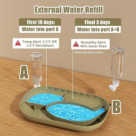XOTTI 24 Egg Incubator for Hatching Eggs, with Smart Temperature Control and Humidity Display, Auto Egg Turner, 360° View, LED Candler, Incubator for Chicken Duck Quail Goose for Home School Farm Lab