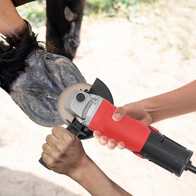 Goat Hoof Trimmers Cattle Hoof Trimmers with 7 Blades Horse Hoof Cutter Knife Trimmer Electric Cow Hoof Trimming Plate Dis for Livestock Goats and Sheep Foot Hoof Trimmer Kit 750W