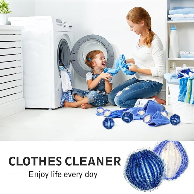 Pet Hair Remover for Laundry, Dog & Cat Hair Removal Tool Reusable,Effectively Removes Pet Hair, Lint, Dander from Clothing and Bedding Lint Catcher for Washing Machine and Dryer