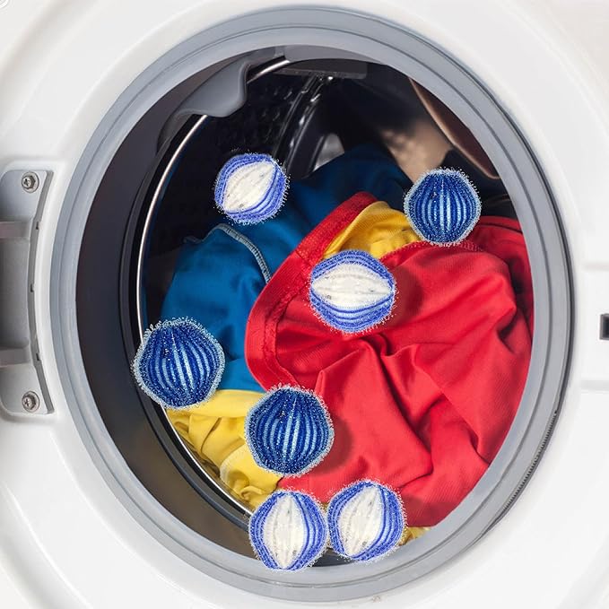 Pet Hair Remover for Laundry, Dog & Cat Hair Removal Tool Reusable,Effectively Removes Pet Hair, Lint, Dander from Clothing and Bedding Lint Catcher for Washing Machine and Dryer