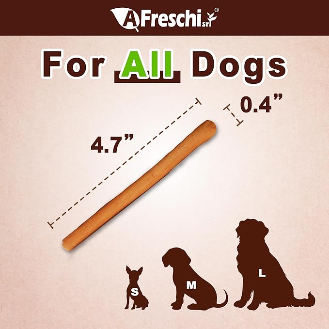 AFreschi Natural Chicken Sticks with Sweet Potato 24 oz, All Natural, Grain-Free, High-Protein, Healthy & Easily Digestible, Soft Texture