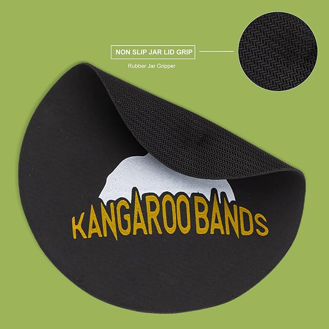 Wide Mouth Mason Jars 32 oz (Quart) Mason Jars with Lids and Bands (24-Pack) bundled With, KangarooBands Jar Opener, and Package Of Jar Labels | Canning, Fermenting, Pickling, DIY Decors Projects