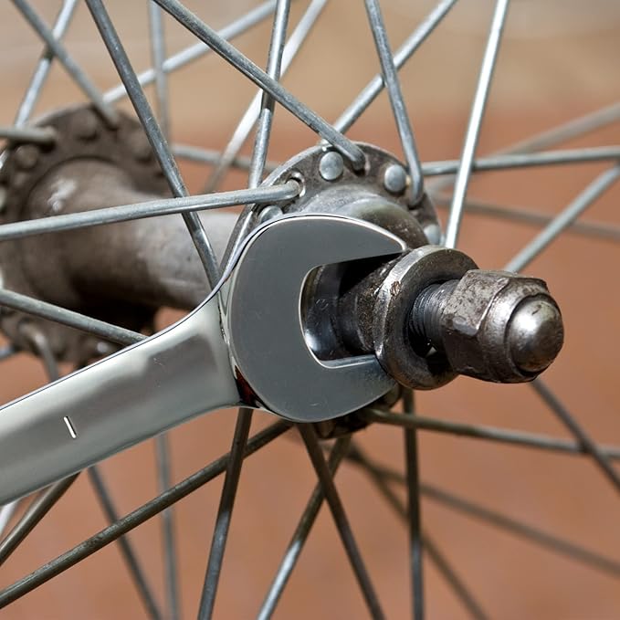 Jetech 1 inch Ratcheting Combination Wrench, Industrial Grade Gear Spanner with 12-Point Design, 72-Tooth Ratchet, Forged and Heat-Treated Cr-V Steel, SAE