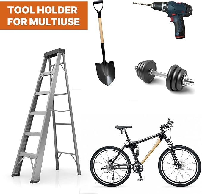 Garage Storage Garage Organizer Trimmer Rack Garden Power Tool Hanger for Grass Trimmer, Hedge Trimmer, Garages Wall, Garag Trimmer, Garden Tools, 3 Pack