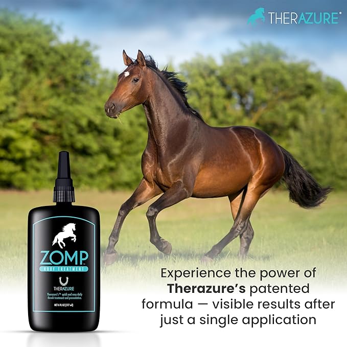 Horse Hoof Thrush Treatment and White Line Equine Care: Effective on Horses, Cows, Goats, Sheep, Pigs and All Hooved Animals Zomp